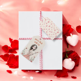 Etiqueta Para Presente Você está preso comigo