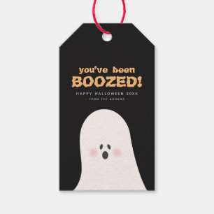 Etiqueta Para Presente Você foi bozada no Halloween Ghost Bottle