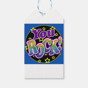 Etiqueta Para Presente Você Rock!