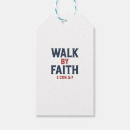 Etiqueta Para Presente Walk By Faith 