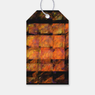 Etiqueta Para Presente Wall Abstrato Art