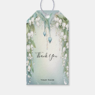 Etiqueta Para Presente Watercolor Lily of the Valley Gift Tag