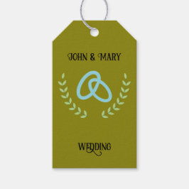 Etiqueta Para Presente Wedding Tag announcement