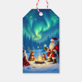 Etiqueta Para Presente „Weihnachtliche Harmonie“