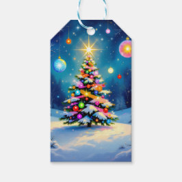 Etiqueta Para Presente „Weihnachtliche Harmonie“