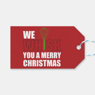 Etiqueta Para Presente Whisk o um impressão do Feliz Natal
