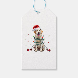 Etiqueta Para Presente White Boxer Dog Ugly Christmas Sweater Funny Xmas 