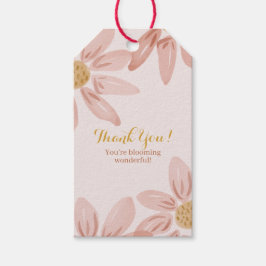 Etiqueta Para Presente Wild Daisy Boho Partido Favor do primeiro aniversa