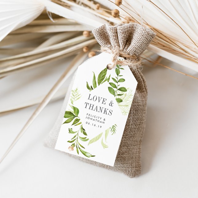 Etiqueta Para Presente Wild Meadow Wedding Favor (Criador carregado)