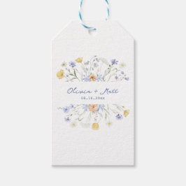 Etiqueta Para Presente Wildflowers handritten wedding