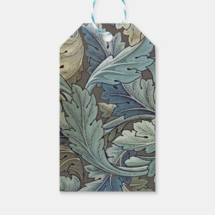 Etiqueta Para Presente William Morris Acanthus Sage Flor de Floral Botâni