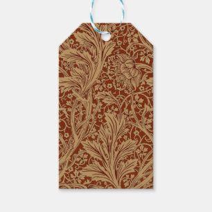 Etiqueta Para Presente William Morris Arcadia Jardim Floral Flor Classi