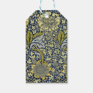 Etiqueta Para Presente William Morris Kennet Floral Wallpaper Azul