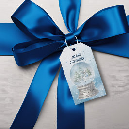 Etiqueta Para Presente Woodland Bebê — Natal