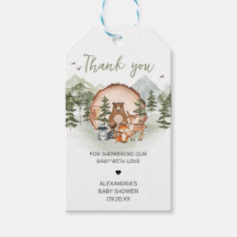 Etiqueta Para Presente Woodland, que a aventura comece a favorecer marcas