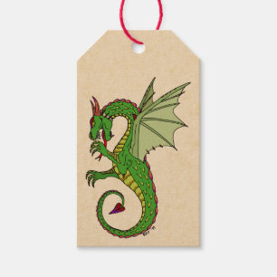 Etiqueta Para Presente Wyvern