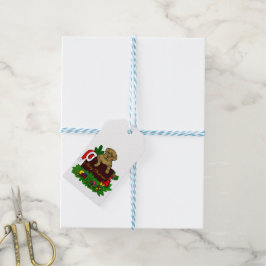 Etiqueta Para Presente XMas puppy