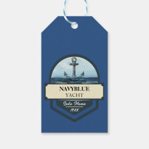 Etiqueta Para Presente Yacht club Marinho Náutico