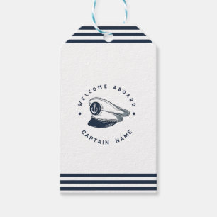 Etiqueta Para Presente Yacht clube de ancoragem náutica Marinho azul à ve