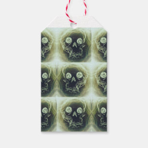 Etiqueta Para Presente yaie Skull 666 chaveiro