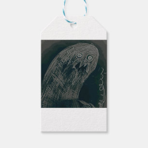 Etiqueta Para Presente yaie worm desenho e sua alma cresce escura