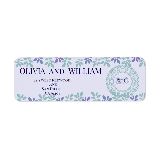 Etiqueta Para Sempre Começa Aqui: Um Casamento (Frente)