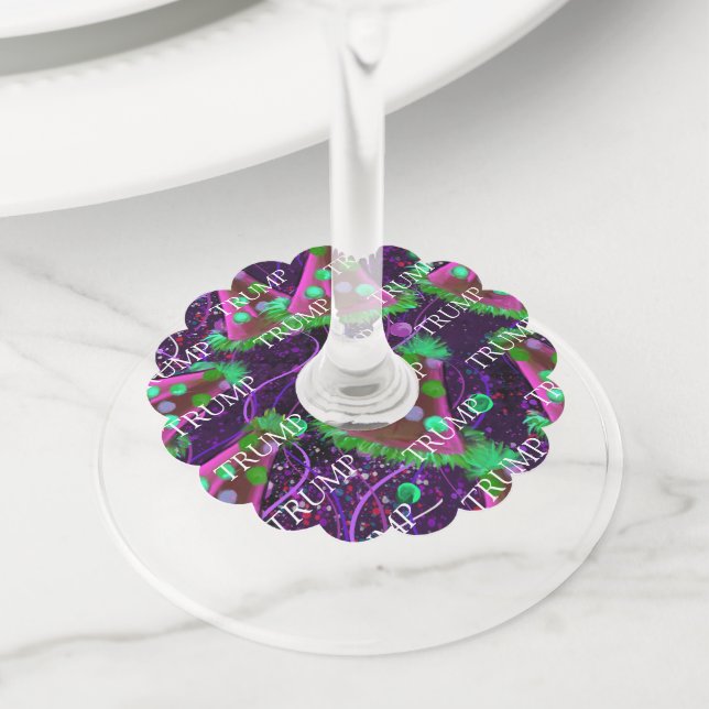 ETIQUETA PARA TAÇA DE VINHO ANIVERSÁRIO (Close Up)