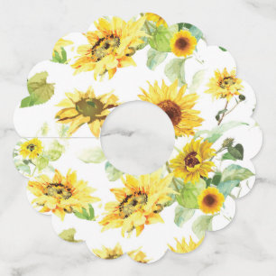 Etiqueta Para Taça De Vinho Aquarela