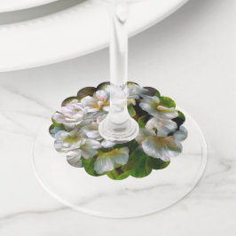 Etiqueta Para Taça De Vinho Blossomas de Maçã