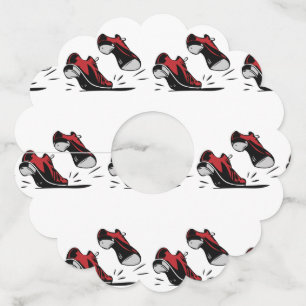 Etiqueta Para Taça De Vinho Calçados de dança