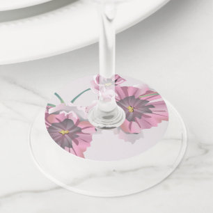 Etiqueta Para Taça De Vinho Etiqueta De Vidro De Vinho De Casamento