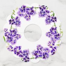 Flor de marcenaria roxa duranta