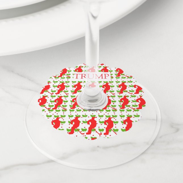 ETIQUETA PARA TAÇA DE VINHO HOCKEY (Close Up)