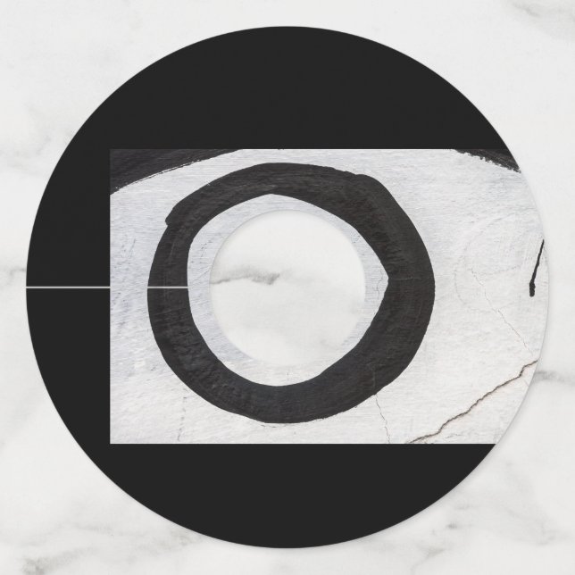 Etiqueta Para Taça De Vinho lágrimas alvo (Frente)