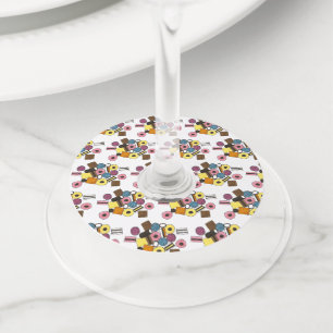 Etiqueta Para Taça De Vinho Licorice All Sorts Aplica doces doces