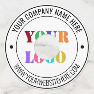 Etiqueta Para Taça De Vinho Logotipo da empresa personalizado Texto de vidro c