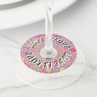 Etiqueta Para Taça De Vinho Orgulho Love Is Love