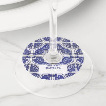 Padrão Rustic Vintage - Azulejos Portugueses - Azu