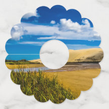 Quickand stream perto de 90-Mile Beach, Nova Zelân