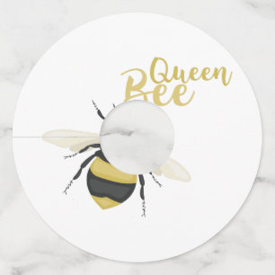 Etiqueta Para Taça De Vinho Rainha Bee