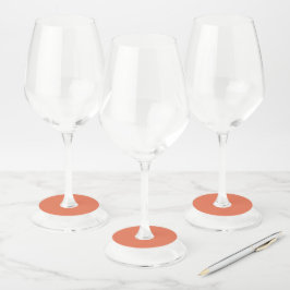 Etiqueta Para Taça De Vinho Siena Queimada