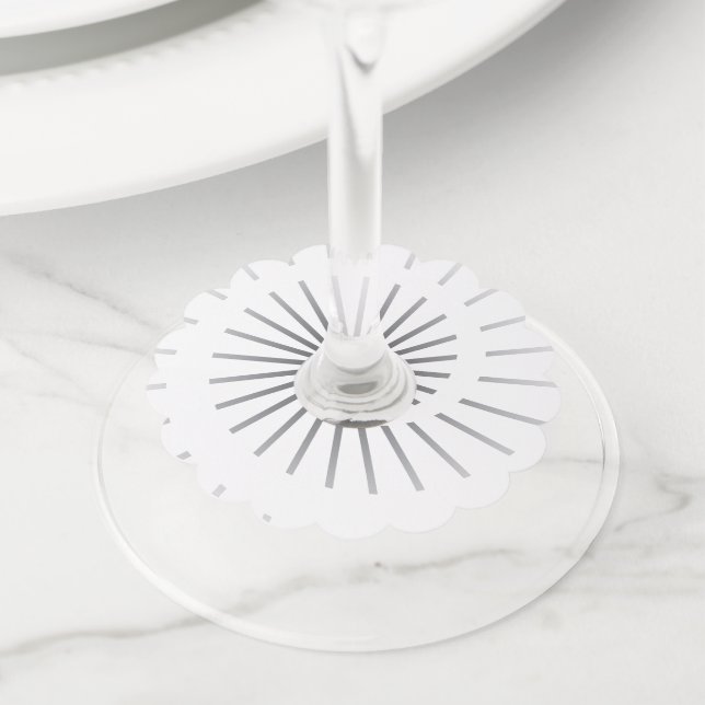 Etiqueta Para Taça De Vinho Sol 4 (Close Up)