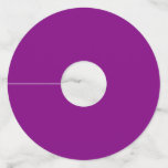 Etiqueta Para Taça De Vinho Verdadeiro Roxo<br><div class="desc">Vestir roxo simboliza realeza,  grandiosidade,  independência,  sabedoria,  devoção,  extravagância,  orgulho e criatividade,  apenas para mencionar alguns. E sim,  a associação com a riqueza ainda é feita hoje. Cuidado,  porém,  porque o roxo também simboliza a arrogância.</div>