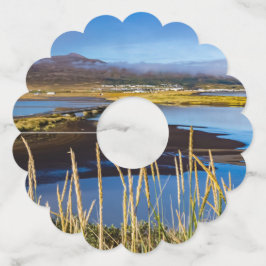 Etiqueta Para Taça De Vinho View on Saudarkrokur and Skagafjordur, Islândia