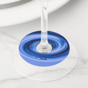 Etiqueta Para Taça De Vinho Vortex por Shirley Taylor