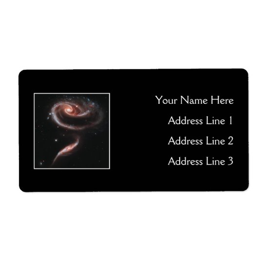 Etiqueta Pares da galáxia do Arp 273 (telescópio de Hubble)