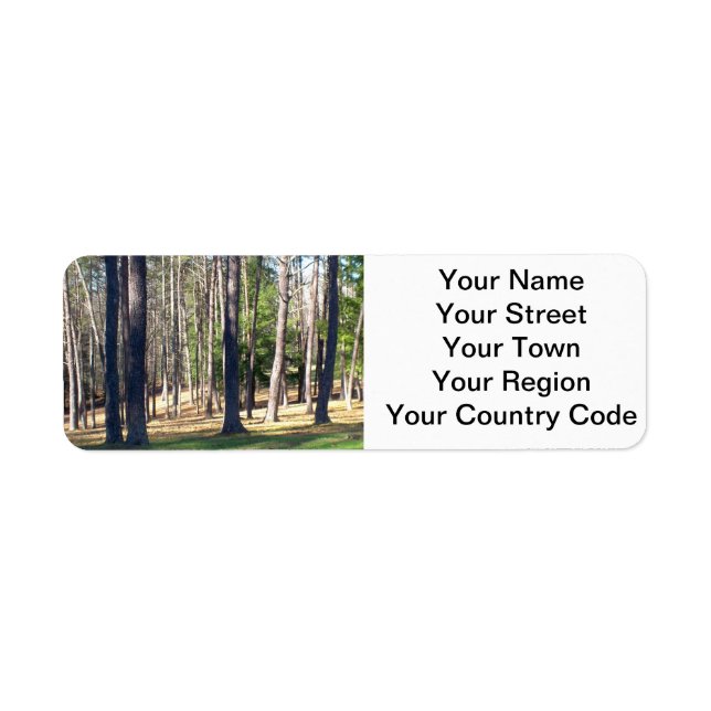 Etiqueta Park Trees (Frente)