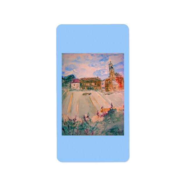 Etiqueta parma itália (Frente)