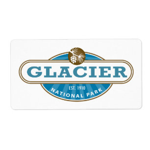 Etiqueta Parque Nacional Glacier