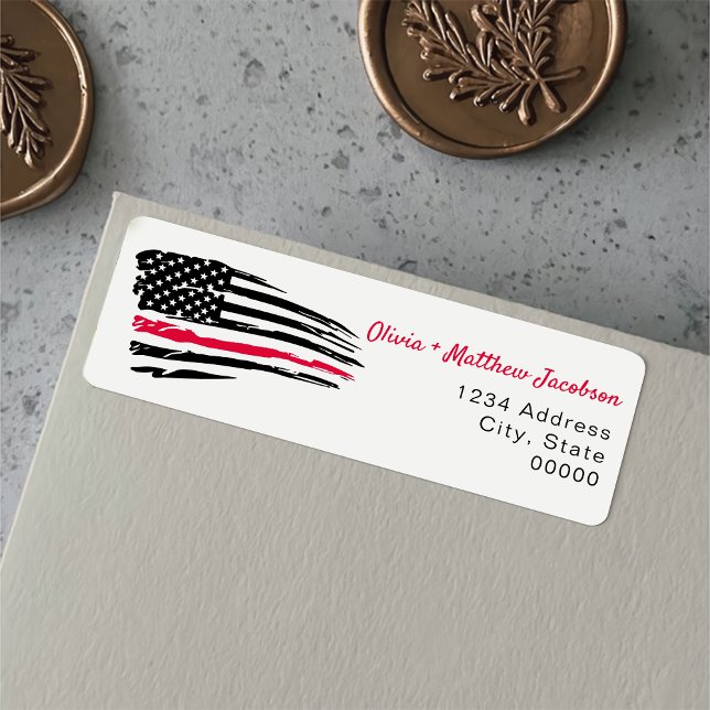 Etiqueta Partido Americano de Reforma Militar de Bandeira (Criador carregado)